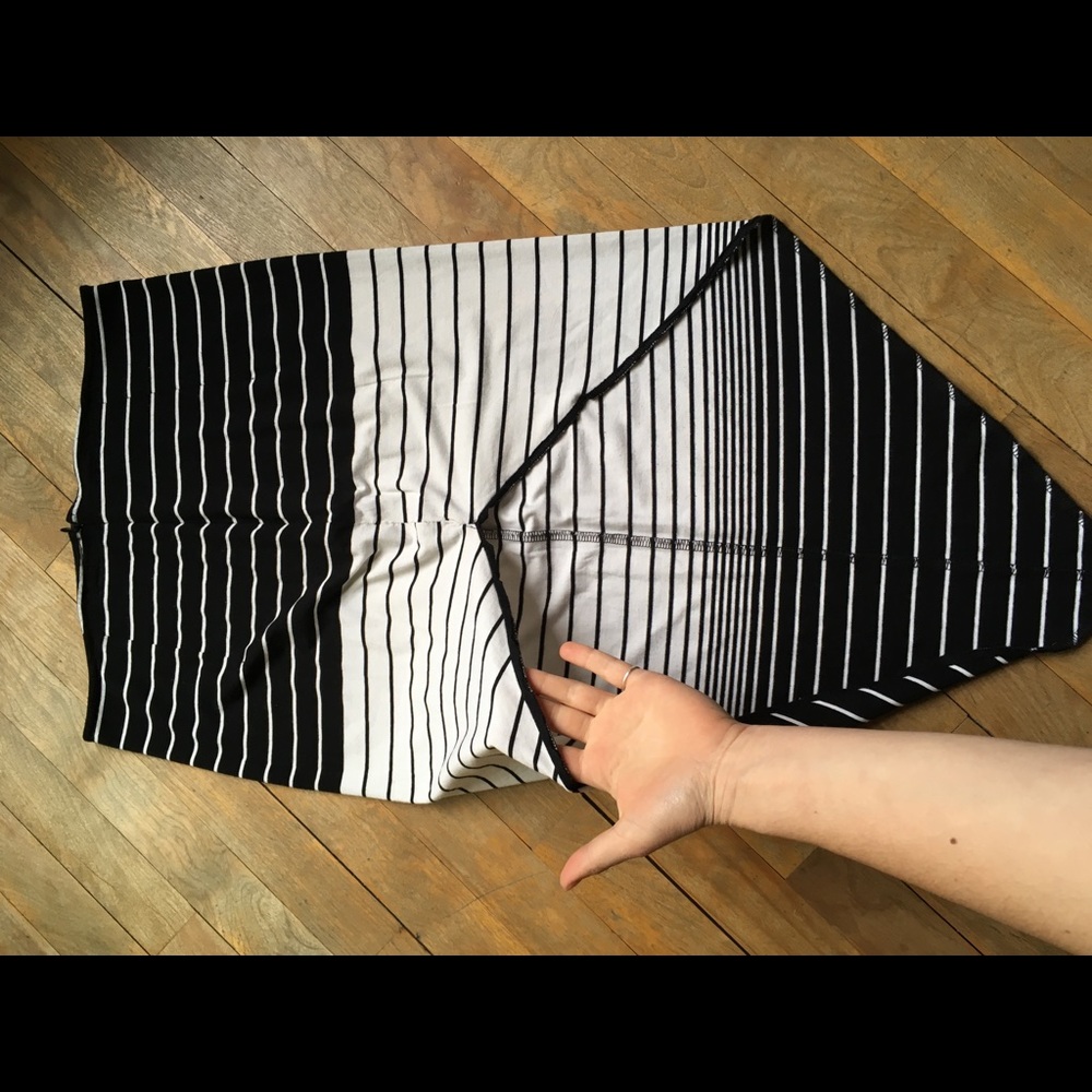 One of a kind asymmetrical skirt. Small/ Medium